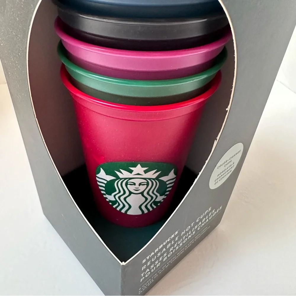 Starbucks Color Changing Hot Cups - Picture 2 of 9